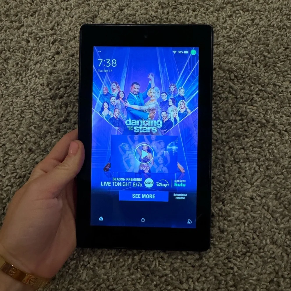 Amazon fire tablet 7 2019 edition.